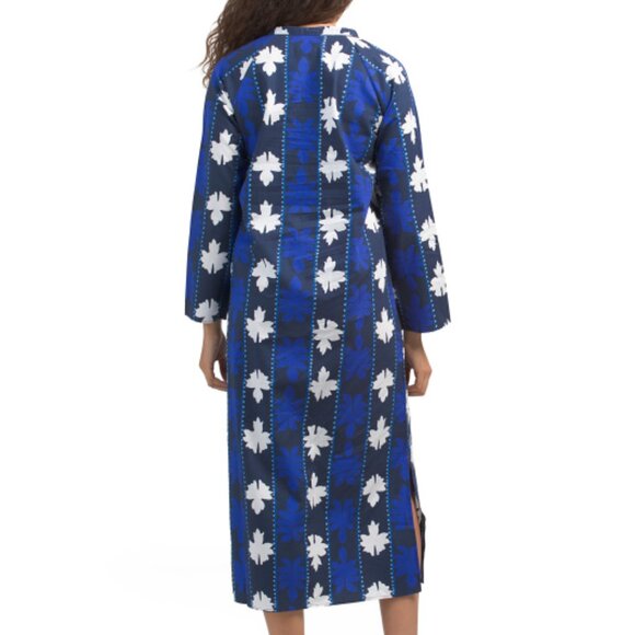 SAIL TO SABLE Button Front Midi Caftan - Picture 4 of 4